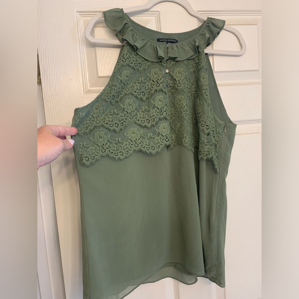 Banana Republic high neck tank top